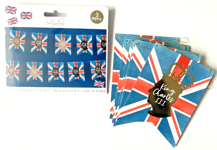 King Charles III Gold Bunting Deluxe Party Bunting Kings Coronation Street Decs