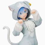 Re Zero Starting Life In Another World - Figurine Rem Great Spirit Pack Ver. (Puck) Spm