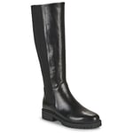 Bottines Myma  7117-CUIR-NOIR