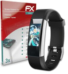 atFoliX 3x Protective Film for Chereeki Fitness Tracker clear&flexible