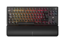 CORSAIR K70 CORE TKL WIRELESS RGB - tangentbord TKL - QWERTY - Nordisk - svart Inmatningsenhet