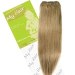 Dream Girl Extensions de cheveux sur trame européenne Couleur 8 35,6 cm