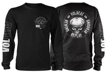 Hybris Volbeat RRR Long Sleeve T-Shirt (Black,XXL)