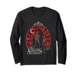 The Addams Family Morticia & Wednesday Spider Silhouettes Long Sleeve T-Shirt