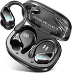 Ecouteurs Bluetooth Sport, 75H Ecouteurs Bluetooth 5.3 Sans Fil Avec Hifi Son Stéréo, 2023 Ecouteurs Sans Fil Avec Enc Antibruit Mic, Écran Led, Ip7 Etanche Oreillette Bluetooth Pour Sport