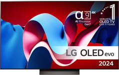 LG 55" OLED55C4 evo 4K Smart TV