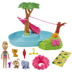 BARBIE BIRTHDAY SURPRISE CHELSEA JUNGLE RIVER PLAY SET