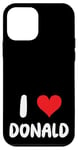 iPhone 12 mini I Love Donald - Heart Case