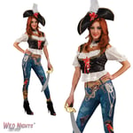 ADULT LADIES PIRATE PIRATES BOOTY OUTFIT