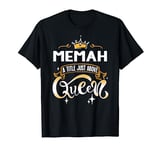 Funny Memah A Title Above Queen Mothers Day Gift T-Shirt