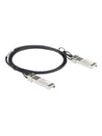 Dell EMC DAC-SFP-10G-2M -yhteensopiva SFP+ DAC Twinax -kaapeli - 2 m - 10GBase suoraan liitettävä kaapeli - 2 m