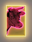 Yellowpop Andy Warhol Cow Neon Sign