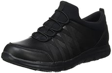 Skechers GHENTER DAGSBY, Basket Femme, Noir, 38.5 EU