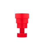 Kartell - Calice Vase 8851, Red - Krukor & vaser - Ettore Sottsass - Röd