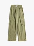 Roxy Kids' Precious Cargo Trousers, Oil Green