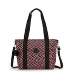 Kipling Small Tote Bag ASSENI S w Should Strap DANCING BOUQUET FW2024 RRP £83