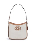 Guess Sebina Axelremsväska beige/brun