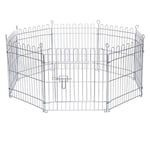 lionto Parc/Enclos pour Chien Chiots et Petits Animaux, (M) 59x58 cm