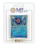 Staross 121/165 Holo ou Reverse (aléatoire) - Myboost X Écarlate et Violet 3.5-151 Coffret de 10 Cartes Pokémon Françaises