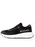 Columbia Womens Konos Outdry Waterproof Trail Shoes - Black/multi, Black, Size 5, Women