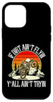 Coque pour iPhone 12 mini Si la terre ne vole pas, vous n'essayez pas le motocross Dirt Bike