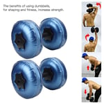 (Blue 8‑10KG Dumbbell)Woman Fitness Portable Adjustable Water Filled Dumbb TDM