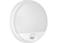 Vägglampa Orno Agat Led 15W, Trädgårdsarmatur Med 140 Rörelsesensor, 1100Lm, Ip54, 4000K, Vit