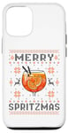 Coque pour iPhone 12/12 Pro Merry Spritzmas X HO HOLY APEROLY XMAS CLUB Noël