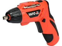 Yato Yt-82760, Eldriven Skruvdragare, Pistolhandtag, 1/4", Svart, Orange, Ipx0, 230 Rpm