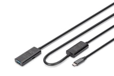 Digitus Active Usb-C Skjøtekabel 10M