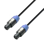 Adam Hall Cables 3 STAR S225 SS 2000 - Câble Enceintes 2 x 2,5 mm² Connecteur pour haut-parleur à 4 pôles 20 m