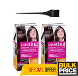 L'Oreal Casting Creme Gloss 5102 Iced Mocha Hair Color 2-Pack