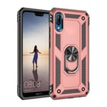 Huawei Y6 Pro 2019      Military Armour Case    RoseGold