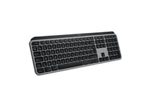 MX Keys S for Mac, clavier sans fil, fluide, saisie precise, touches programmables, retroeclaire, Bluetooth rechargeable USB-C - Gris Sideral