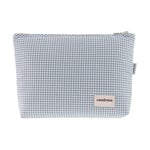 Cambrass Trousse de Toilette pour bébé - Trousse de Toilette avec Fermeture éclair - Sac de Toilette - Mini Windsord Gris 6 x 28 x 20 cm