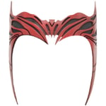 Superhjältinna Scarlet Witch Cosplay huvudbonad Wanda kostym mask röd konstläder accessoarer superhjälte huvudbonad kvinnor Cos