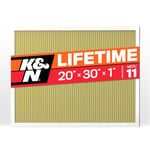 K&N 20x30x1 HVAC Furnace Air Filter, Lasts a Lifetime, Washable, Merv 11, the Last HVAC Filter You Will Ever Buy, Breathe Safely at Home or in the Office (Actual Dimensions.8 x 29.6 x 19.6 inches)