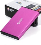 Externe 2 Ans De Garantie - Usb 3.0 Super Rapide Portable Disque Dur Externe Sata 2.5 Pouces Disque Dur Externe Disque Dur Portable (160 Go, Pink)