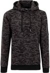 Urban Classics Men's Sweat Bomber Hoody Sports, Multicolour (Dark Camo 784), M