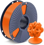 ASA Filament pour imprimante 3D-Bobine soignée de 1,75 mm-Résistant aux rayons UV/pluie/chaleur-Idéal pour l'impression de pièces mécaniques fonctionnelles en plein air,0.9KG(Orange)