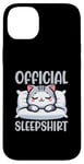 Coque pour iPhone 14 Plus Chemise de nuit officielle American Shorthair Funny Cat Lover