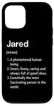 iPhone 12/12 Pro Jared Name Definition Funny Dictionary Case