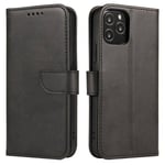 Hurtel Magnet Elegant Case mallille Honor Magic 4 Pro, musta