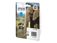 Epson 24 - 4.6 Ml - Cyan - Original - Blister - Blekkpatron - For Expression Photo Xp-55, 750, 760, 850, 860, 950, 960  Expression Premium Xp-750, 850