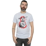 T-shirt Disney  The Last Jedi Roll With It