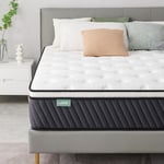 SZSL Matelas 180x200cm 30 cm Épaisseur Mousse à Mémoire de Forme Fermeté Moyenn Ressorts Ensachés, 7 Zones de Confort Équilibré Hypoallergénique Respirable - Matelas de Lit d'Adulte et d'enfant