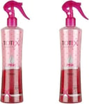 TOTEX 2 Phase Leave-In Hair Conditioner | Pink Spray Untangling 400 ml Pack Of 2