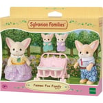 Poupée - SYLVANIAN FAMILIES - Famille Fennec - Multicolore - Articulée et habillée avec soin