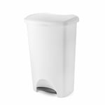 Addis Everyday Family 50L Pedal Bin  - White