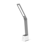 Forever Light Skrivbords LED-lampa Vikbar ANDERS 5W PURE - Grå/Vit